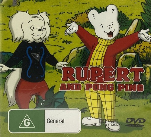 Rupert and pong ping dvd - and,
