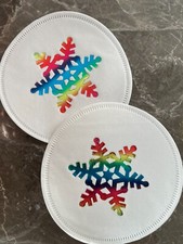 Christmas Paper Coasters x 25