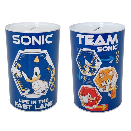 Sonic kids money piggy bank - kids,