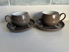 Two Denby Greystone Cups and