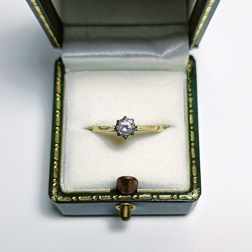 18ct yellow gold - gold, /