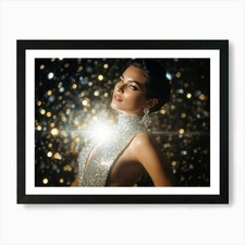 Glittering Diamond Gleaming