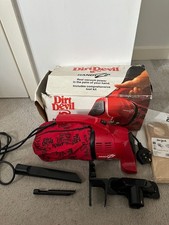 Dirt Devil Handy Zip DD150Z Plus handheld Vacuum Cleaner Caravan Car Red