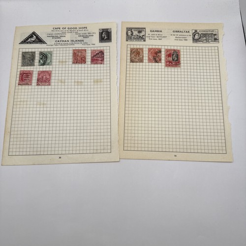 Old album page british - ,