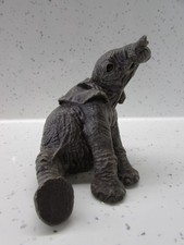 THE HERD Elephant ornament SNOOT #3118 Martha Carey Elephant Figure Marty 1992