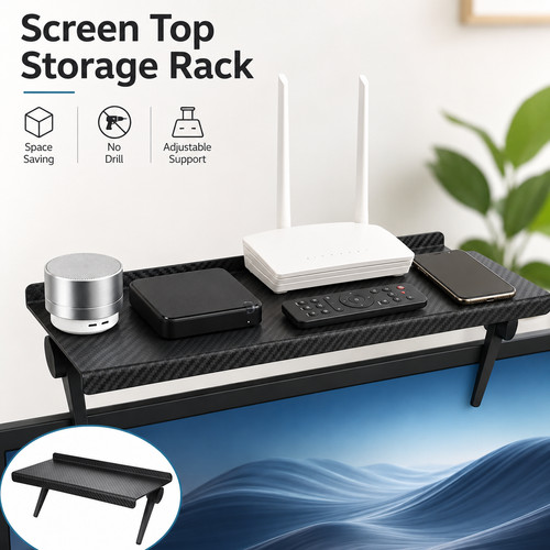 Universal monitor top shelf - universal, tv