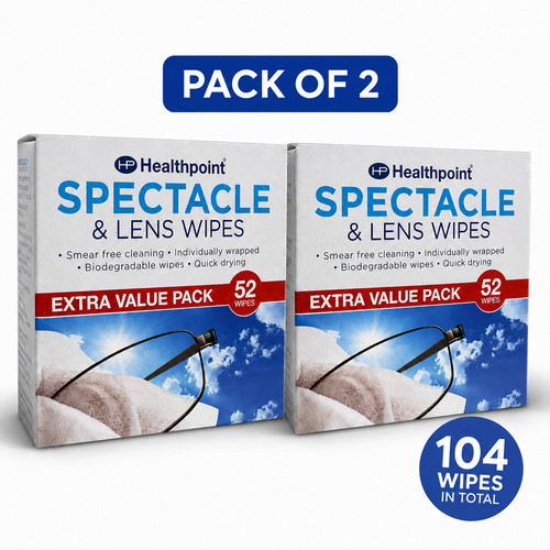 Spectacle lens wipes - x,