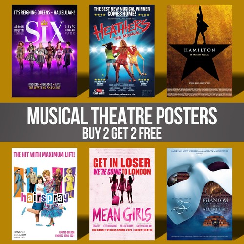 Musical theatre posters - musical,