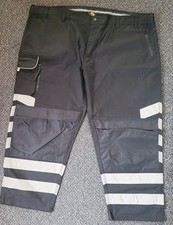 Workbear Mens Black Work Trousers Size 50S
