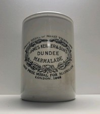 Vintage & Rare Sought After 2lb James Keiller Dundee Marmalade Pot. Collectible!