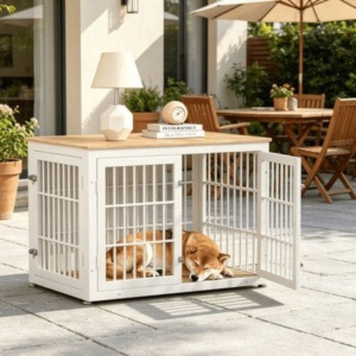 Home pet dog - , cage