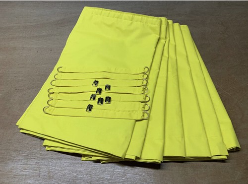 Camper van curtains yellow - camper,