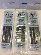 STERLING TOOLS JUNIOR HACKSAW BLADES 3 PACKS OF 10 BLADES 32TPI