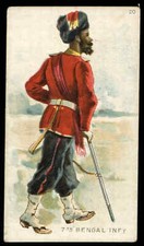 American Tobacco Co. - 'Military Uniforms C.  (T.413)' (c1895) - 7th Bengal I...