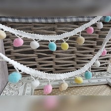 12mm Pom Pom Trim. Baby