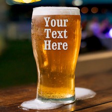 Personalised Pint Glass