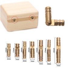 10x Small Jewelry Box Hidden Invisible Barrel Hinges Cylindrical Hinge Accessory