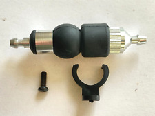 Nitro RC 1/10 & 1/8 Fuel Tank Primer pump - Silver Aluminium + fixings. UK Stock