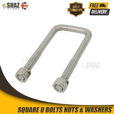SQUARE U BOLTS NUTS & WASHERS