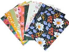10 Mixed FLORAL Print A4