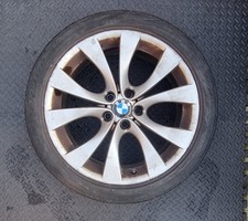  GENUINE BMW X5 E70 275 40 20 ALLOY WHEEL & TYRE FRONT 8037349  NO REPAIRS
