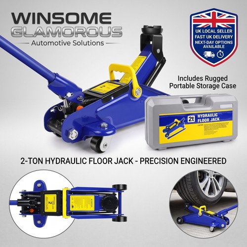 Steel hydraulic trolley jack - steel,