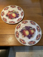 2 Fenton Harvest Fruit plates
