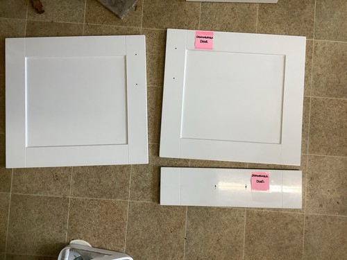 Kitchen doors and drawer used - kitchen,
