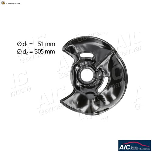 Splash plate brake disc - splash, 56414