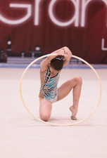 Rhythmic gymnastics leotard