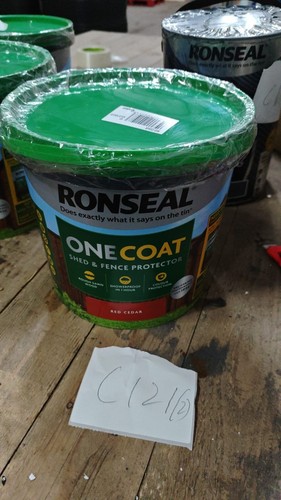 Ronseal one coat shed fence - one,