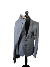 Taylor And Wright Suit 2 Piece New Mens Blane Grey Checked 40 Regular...