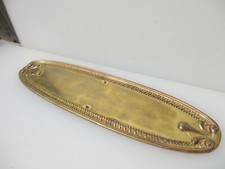 Victorian Brass Finger Plate