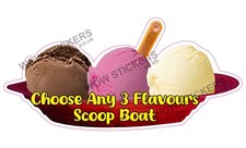 Ice cream van sticker Any 3