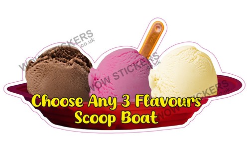 Ice cream van sticker any - van, 3