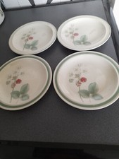 WEDGWOOD RASPBERRY CANE 4 X