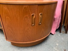 Vintage retro antique G Plan mid century teak wood corner cabinet MCM 60s 70s