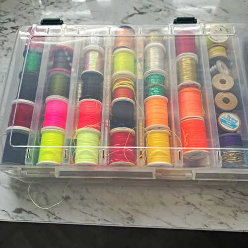 Multicolour metallic sewing - multicolour,