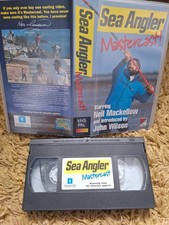  Sea Angler mastercast  casting tecniques Neil McKellow vhs tape 