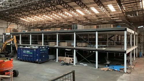 Tier mezzanine floor - tier,