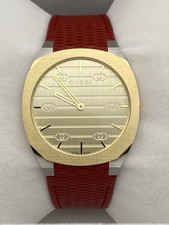 GUCCI 25H Watch, 34mm, Ref. YA163415
