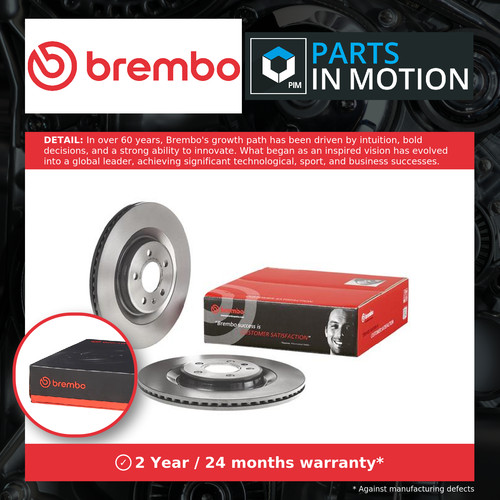 Brake discs pair vented - pair,