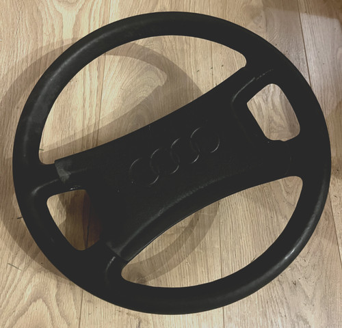 Audi quattro steering wheel - audi,