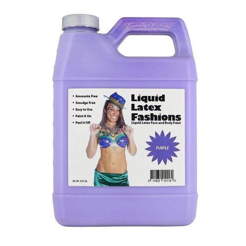 Purple liquid latex - fl, oz