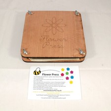 Wooden flower press - press, 200mm
