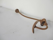 Large Vintage Iron Coat Hook