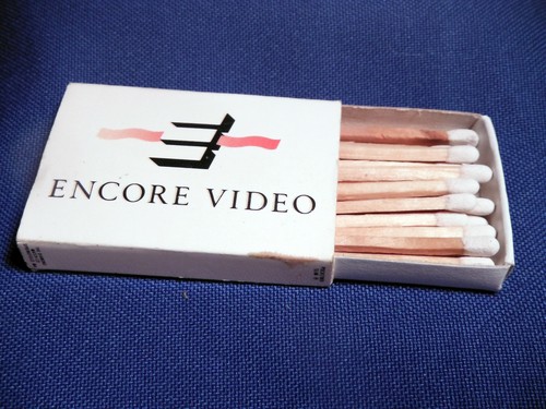 Vintage encore video tape post - vintage,