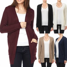 Women's Open Front Knit