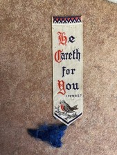 Victorian Religious Silk