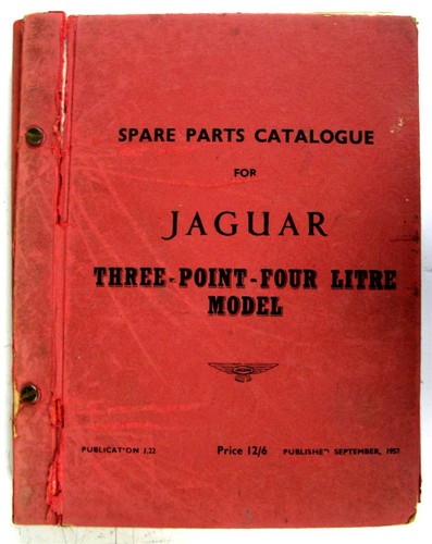 Jaguar three point four litre - point,